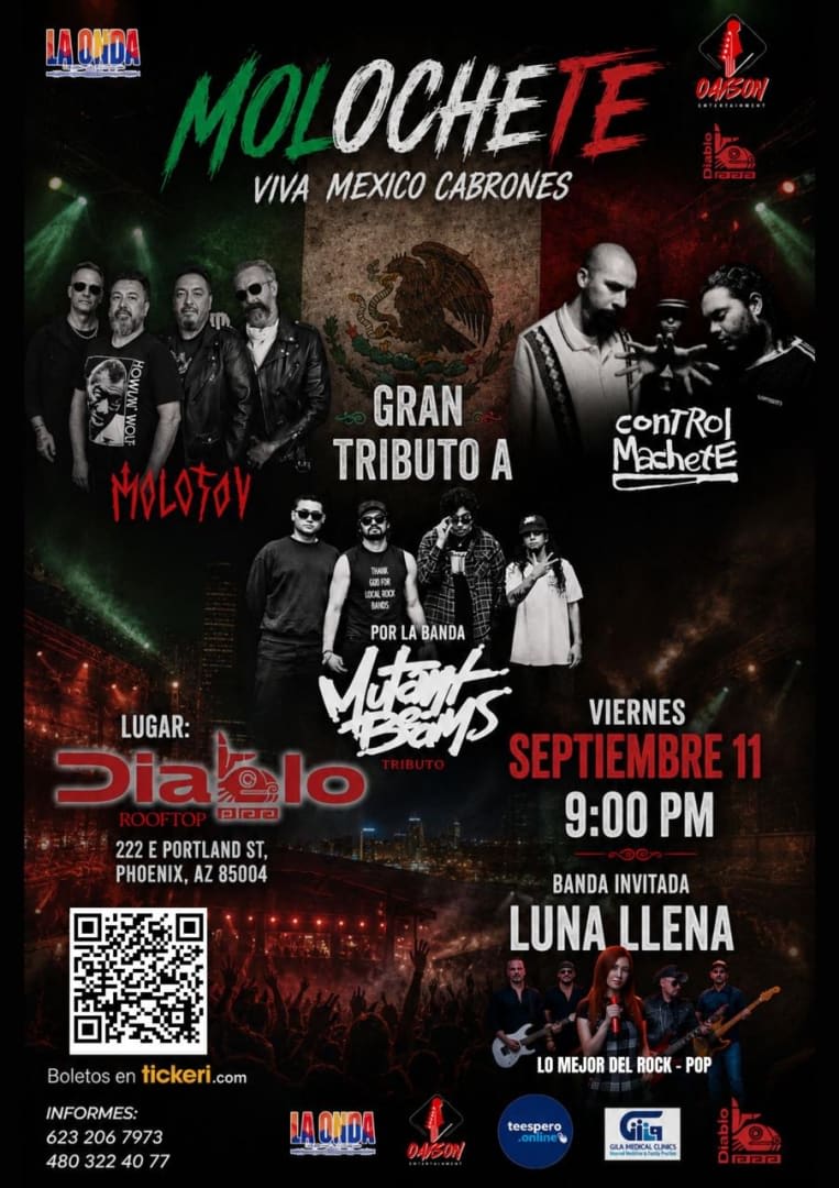 Event - VIVA EL ROCK MEXICANO - Phoenix, AZ - Fri, September 11, 2026} | concert tickets
