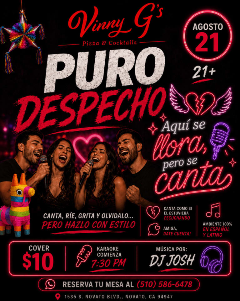 Event - Puro Despecho - Novato, California - August 21, 2026 | concert tickets