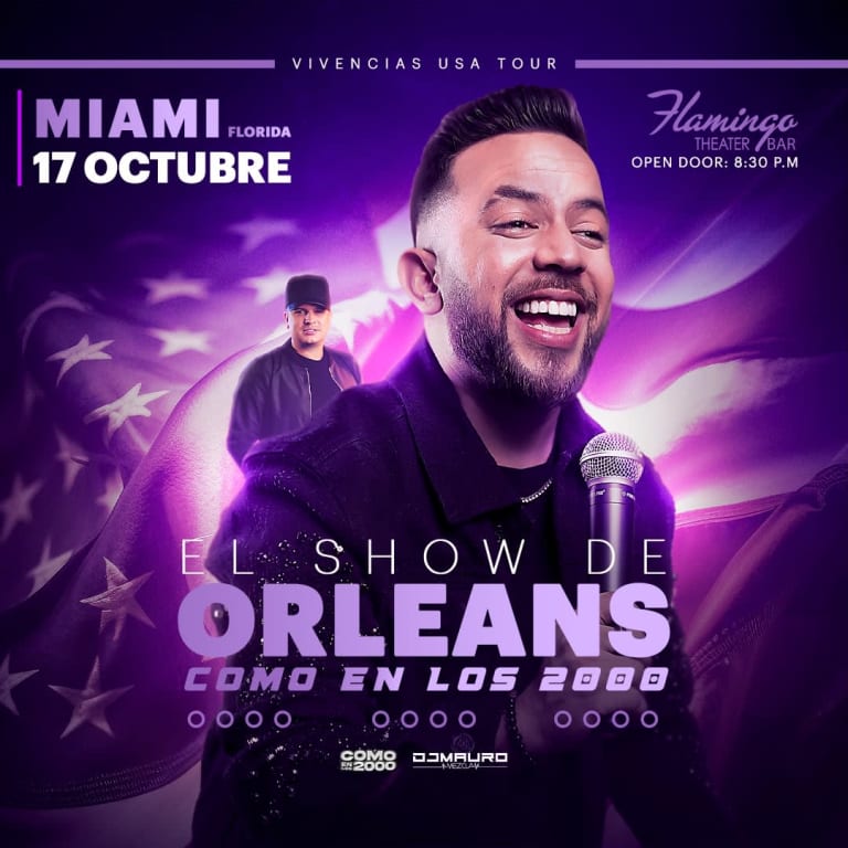 Event - Orleans: Como en los 2000 - Miami, Florida - October 17, 2026 | concert tickets
