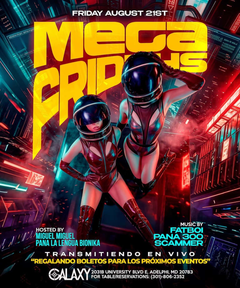 Event - Mega Fridays at Galaxy Night Club! | August 21st - Hyattsville, Maryland - August 21, 2026 | concert tickets