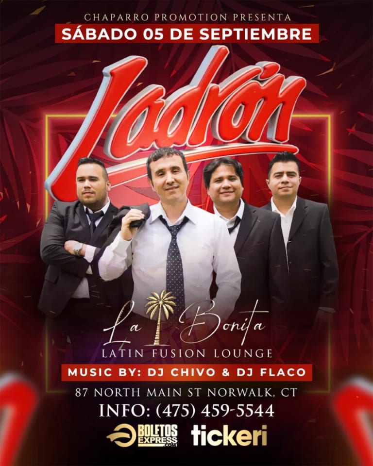 Event - Ladron - Norwalk, CT - Sat, September 5, 2026} | concert tickets