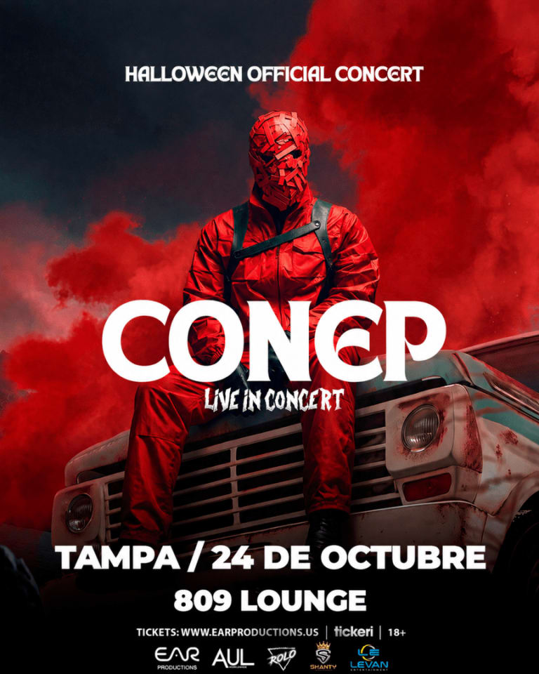 Event - CONEP LIVE IN TAMPA ! TAMPA OFFICIAL HALLOWEEN PARTY  - Tampa, Florida - October 24, 2026 | concert tickets