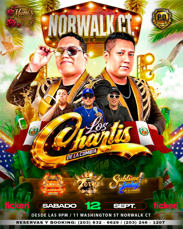Event - Los Charlis de la Cumbia  Norwall ct - Norwalk, Connecticut - September 12, 2026 | concert tickets