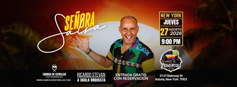 Event - Señora Salsa with Ricardo Stevan & Skala Orquesta - Astoria, New York - August 27, 2026 | concert tickets