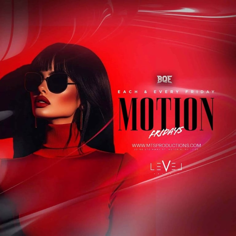 Event - Motion Fridays NYC | Hip Hop & Afrobeats Friday Night Party - Queens, New York - August 28, 2026 | concert tickets