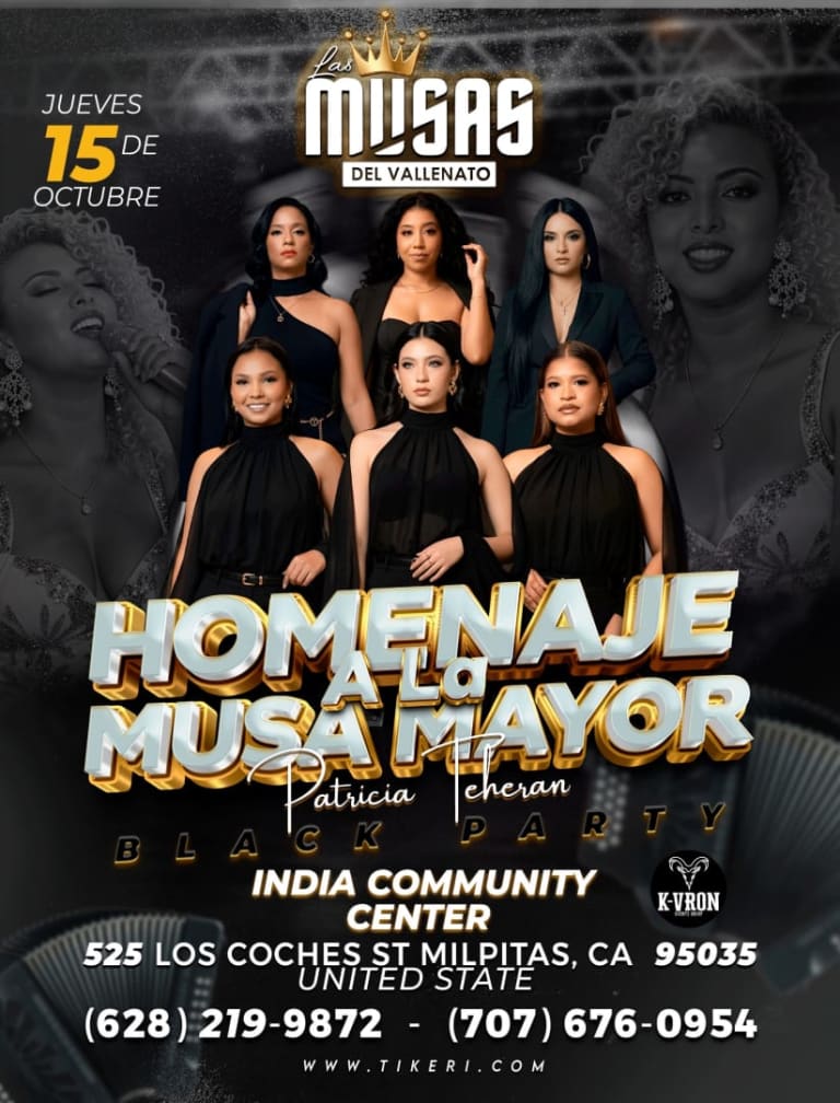 Event - Las Musas Del Vallenato  - Milpitas, California - October 15, 2026 | concert tickets