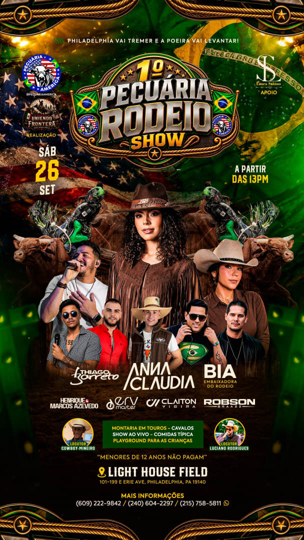 Event - 🐂🔥 1° PECUÁRIA BRAZILIAN RODEIO 🔥🐎 - Philadelphia, PA - sáb, 26 de septiembre de 2026} | concert tickets