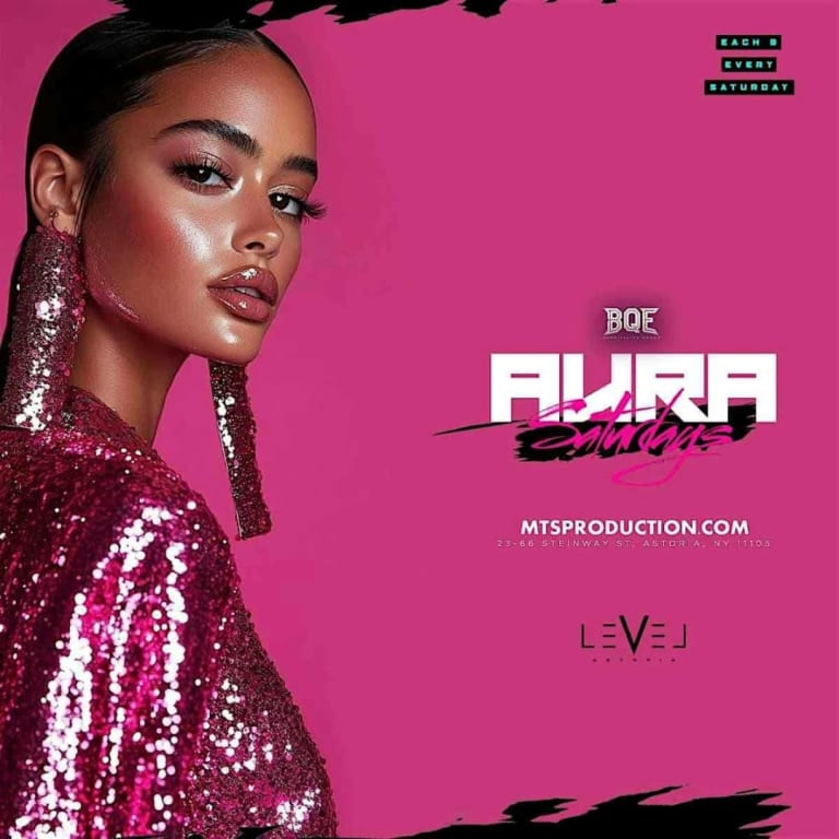 Event - Aura Saturdays at Level Astoria – Reggaeton & Latin Party Queens - Queens, New York - August 29, 2026 | concert tickets