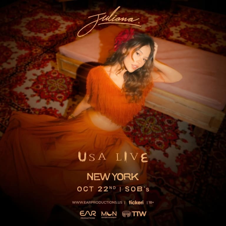 Event - Juliana USA Live Tour en New York - New York, New York - October 22, 2026 | concert tickets