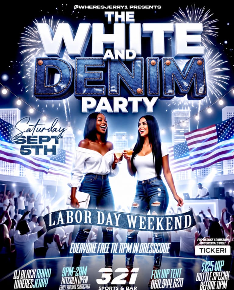Event - White & Denim Party - Hartford, Connecticut - September 5, 2026 | concert tickets