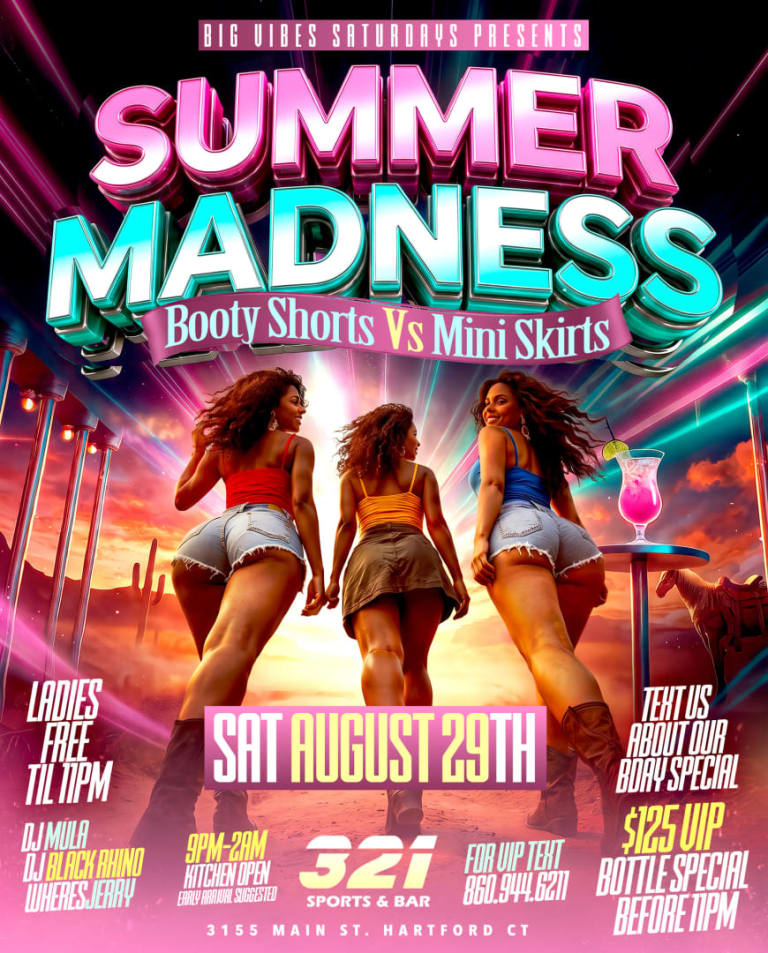 Event - SUMMER MADNESS - Hartford, Connecticut - August 29, 2026 | concert tickets