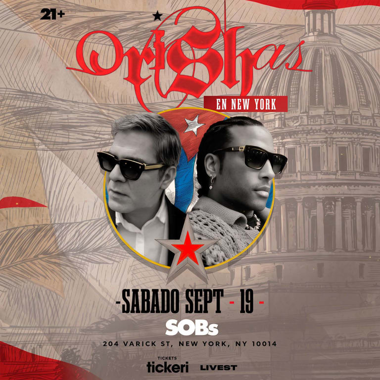 Event - Orishas - De Cerca, en New York - New York, NY - Sat, September 19, 2026} | concert tickets