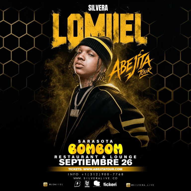 Event - Lomiiel — Abejita Tour USA 2026 - Saratoga - Sarasota, Florida - September 26, 2026 | concert tickets