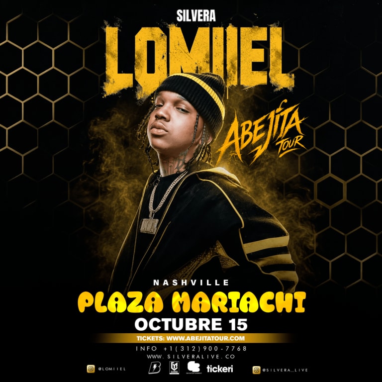 Event - Lomiiel — Abejita Tour USA 2026 -  Nashville - Nashville, Tennessee - October 15, 2026 | concert tickets