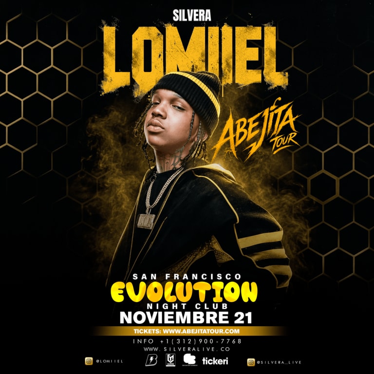 Event - Lomiiel — Abejita Tour USA 2026 -  San Francisco - San Francisco, California - November 21, 2026 | concert tickets
