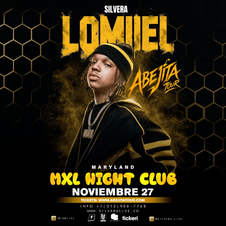 Event - Lomiiel — Abejita Tour USA 2026 -  Maryland - Bladensburg, Maryland - November 27, 2026 | concert tickets