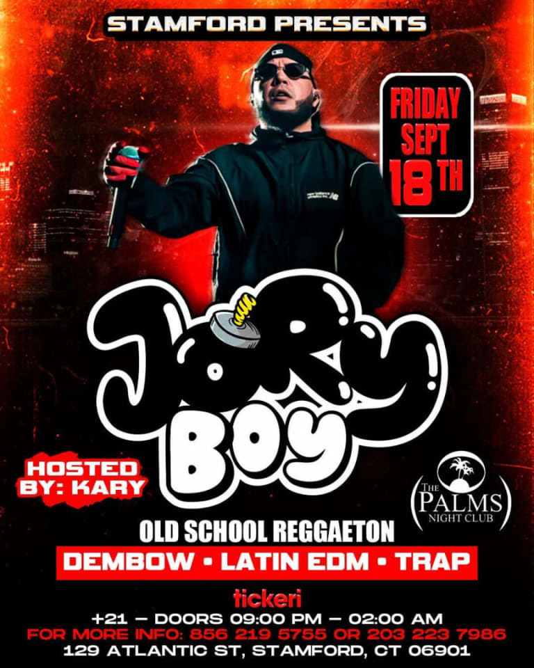 Event - Old School Reggaeton con Jory Boy en vivo - Stamford, Connecticut - September 18, 2026 | concert tickets