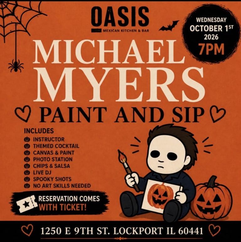 Event - Michael Myres Paint & Sip - Lockport, Illinois - October 1, 2026 | concert tickets