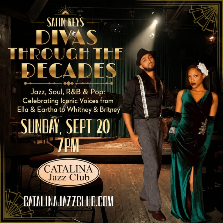 Event - Jazz, Soul, R&B & Pop by Satin Keys: Celebrating Iconic Voices from Ella & Eartha to Whitney & Britney - Los Angeles, California - September 20, 2026 | concert tickets