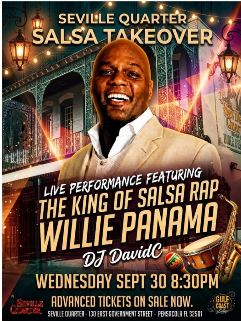 Event - Salsa & Vacilon - Latin Night @ Seville Quarter  - Pensacola, FL - Wed, September 30, 2026} | concert tickets