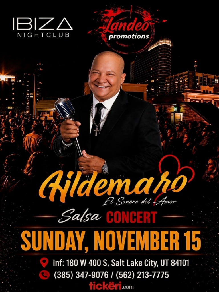 Event - Hildemaro  - Salt Lake City, Utah - November 15, 2026 | concert tickets