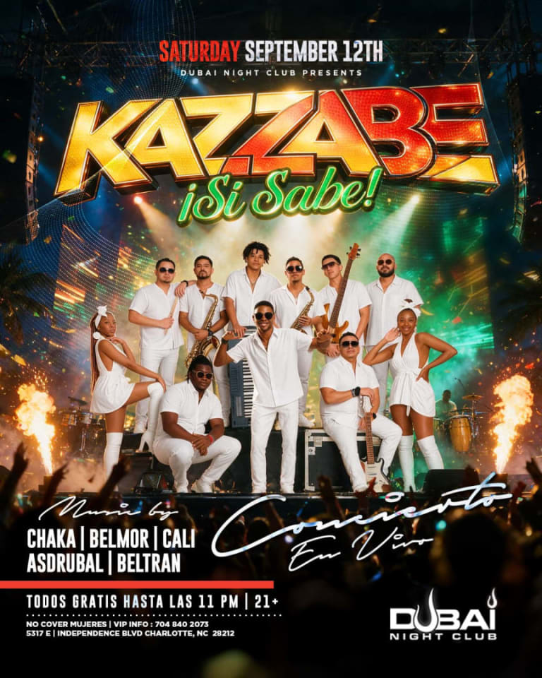 Event - Kazzabe Si Sabe en Charlotte - Charlotte, North Carolina - September 12, 2026 | concert tickets