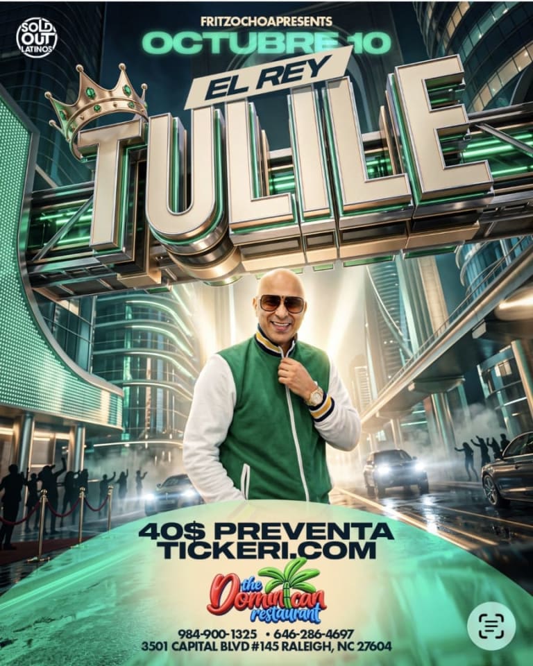 Event - TULILE - Raleigh, North Carolina - October 10, 2026 | concert tickets