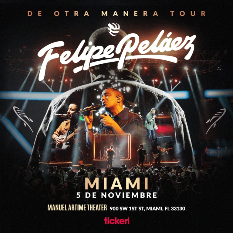 Event - Felipe Pelaez en Miami - Miami, FL - jue, 5 de noviembre de 2026} | concert tickets