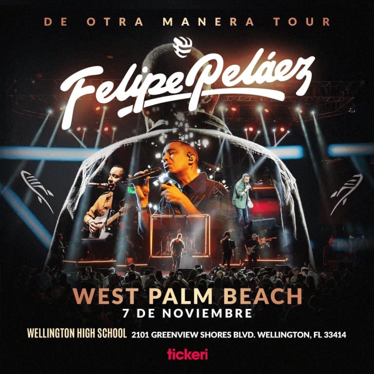 Event - Felipe Pelaez en West Palm Beach - Wellington, FL - sáb, 7 de noviembre de 2026} | concert tickets