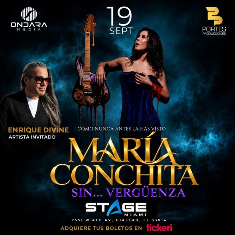 Event - María Conchita, Sin...vergüenza  - Hialeah, FL - Sat, September 19, 2026} | concert tickets