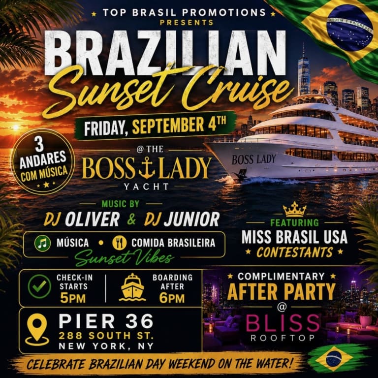 Event - End Of Summer Brazilian Weekend Yacht Party At Boss Lady - New York, New York - September 4, 2026 | concert tickets