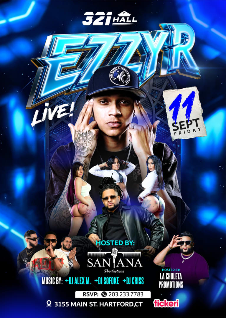 Event - Ezzy R Conneticut  - Hartford, Connecticut - September 11, 2026 | concert tickets