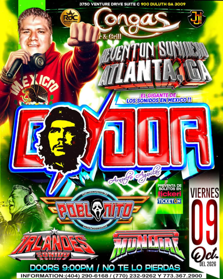 Event - CONDOR en ATLANTA, GA - Duluth, Georgia - October 9, 2026 | concert tickets
