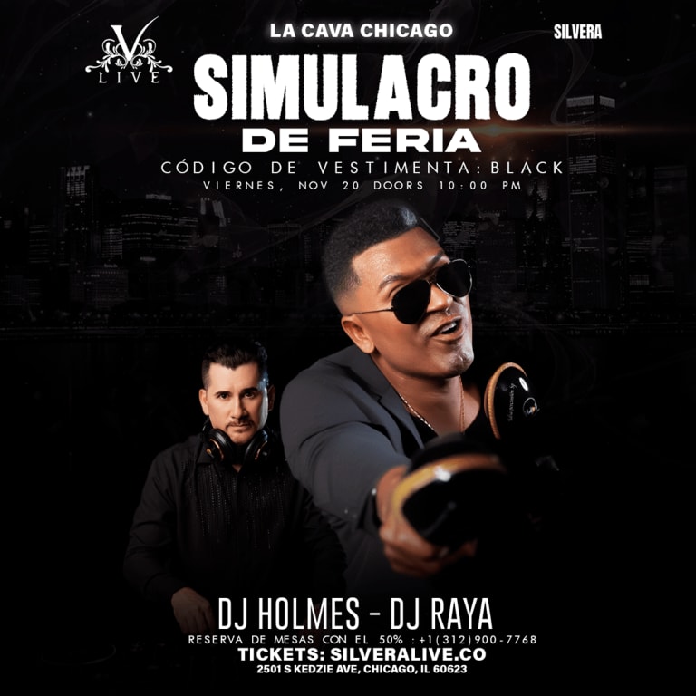 Event - SIMULACRO DE FERIA - DJ HOLMES - Chicago, Illinois - November 20, 2026 | concert tickets