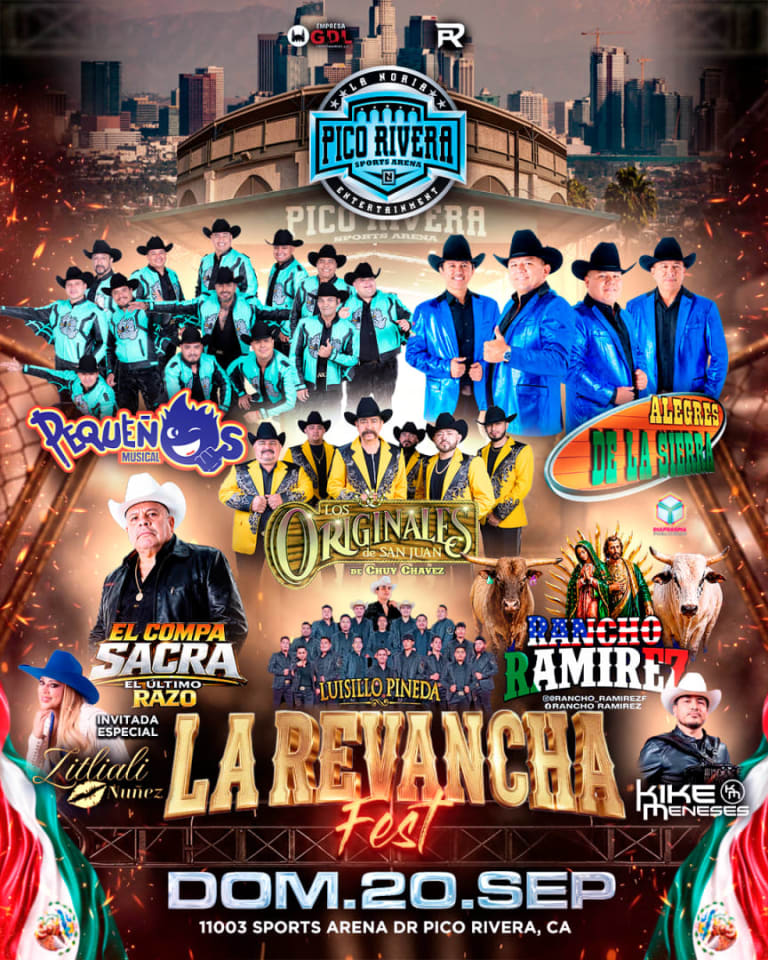 Event - La Revancha Fest - Pico Rivera, California - September 20, 2026 | concert tickets