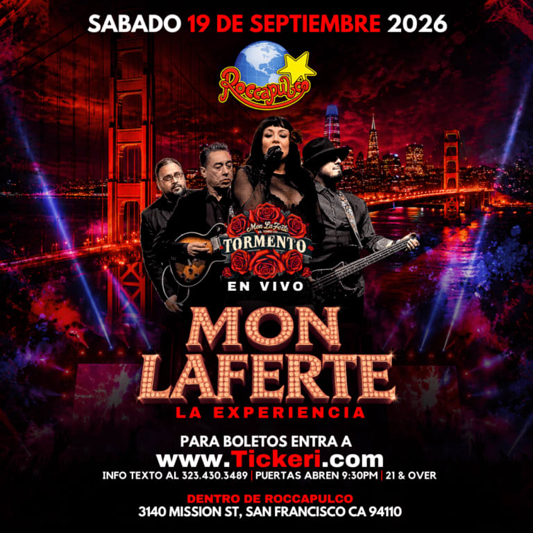 Event - La Experiencia MON LAFERTE con Tormento en Roccapulco! - San Francisco, California - September 19, 2026 | concert tickets