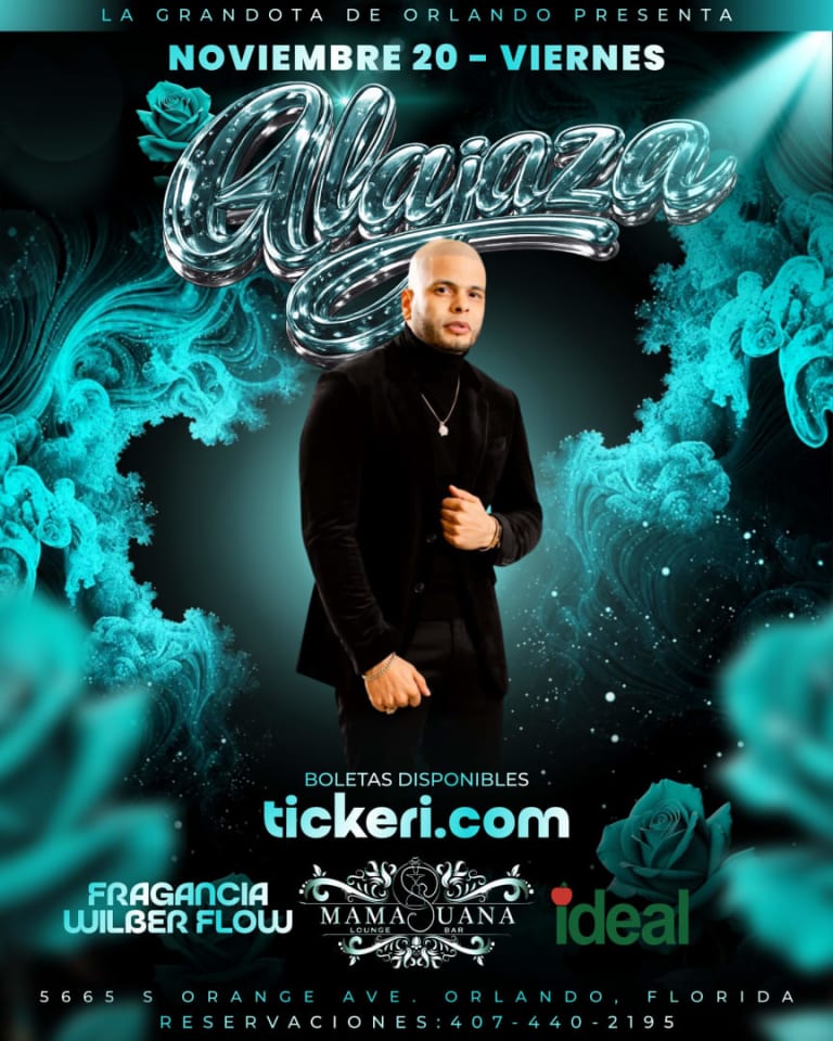 Event - Alajaza En Vivo Mamajuana Orlando - Pine Castle, FL - Fri, November 20, 2026} | concert tickets