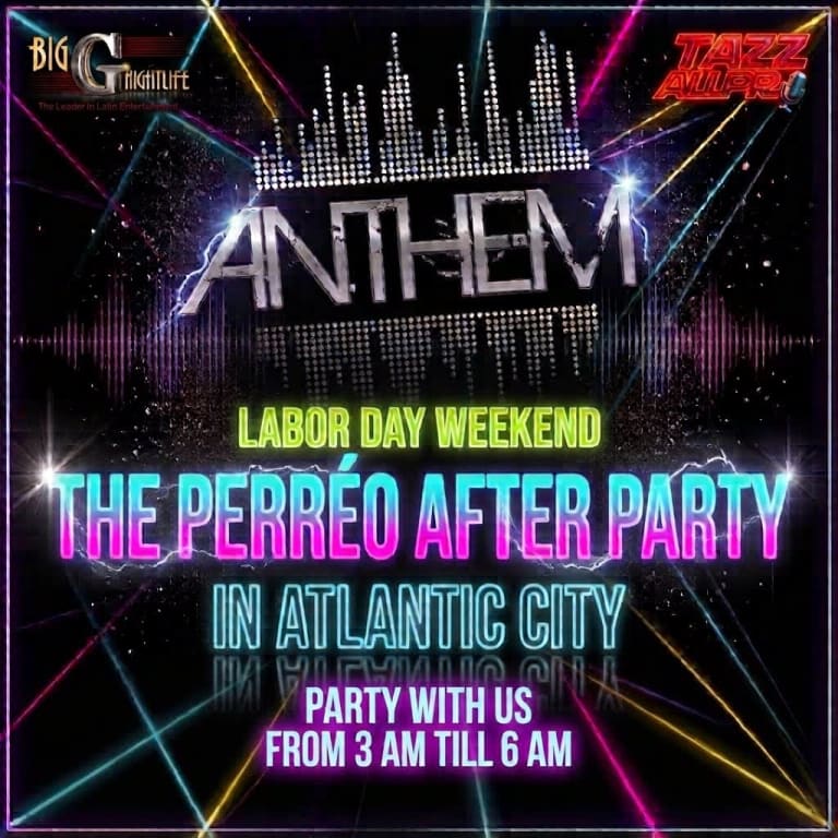 Event - Labor Day Weekend The Perreo After Hours At Anthem Lounge - Atlantic City, New Jersey - September 7, 2026 | concert tickets