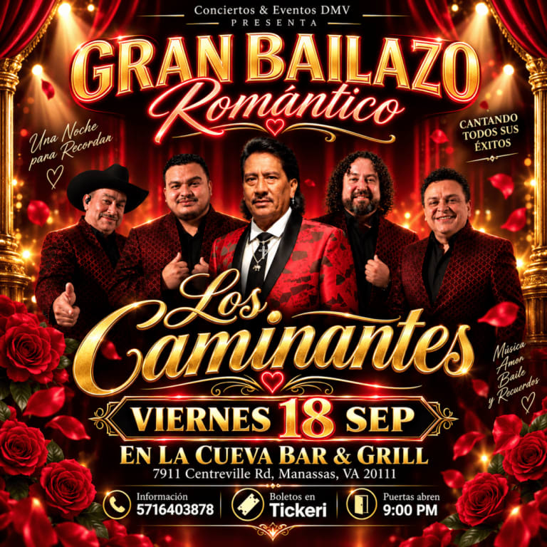 Event - Los Caminantes en MANASSAS  - Manassas, Virginia - September 18, 2026 | concert tickets