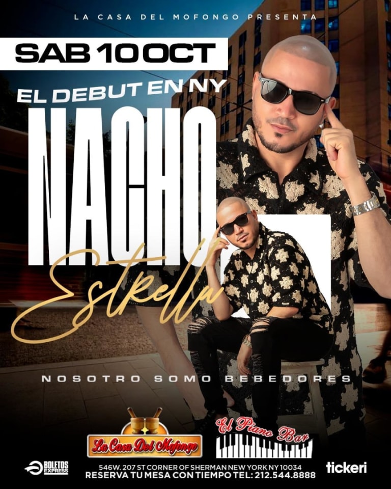 Event - NACHO ESTRELLA - New York, New York - October 10, 2026 | concert tickets