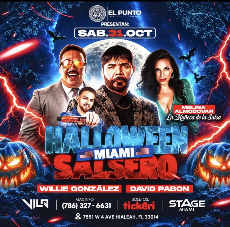 Event - Haloween Salsero 2026 Willie Gonzalez vs David Pabon - Hialeah, FL - sáb, 31 de octubre de 2026} | concert tickets