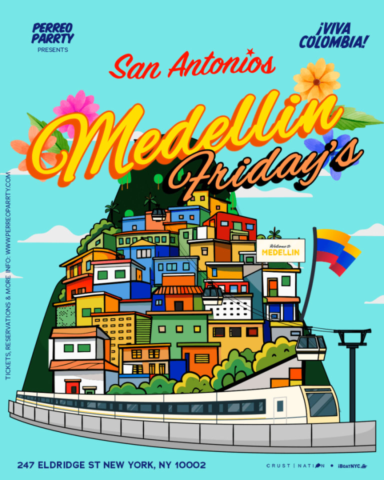 Event - Medellin Fridays - Colombian Latin & Reggaeton Party at San Antonios NYC - New York, New York - December 4, 2026 | concert tickets