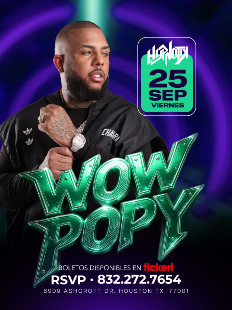 Event - WOw POPY DE CONCIERTO  - Houston, Texas - September 25, 2026 | concert tickets