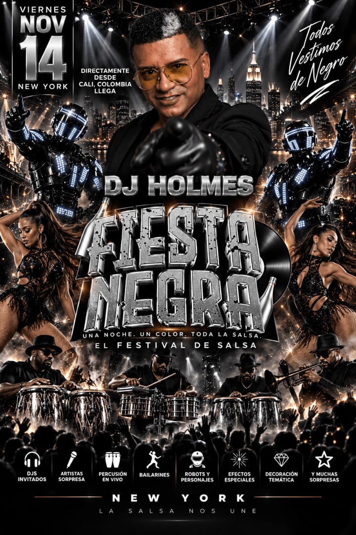Event - La fiesta negra NY  - Woodside, New York - November 14, 2026 | concert tickets