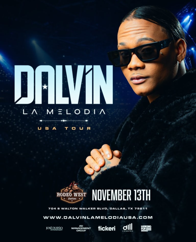 Event - Dalvin La Melodia en Dallas - Dallas, Texas - November 13, 2026 | concert tickets