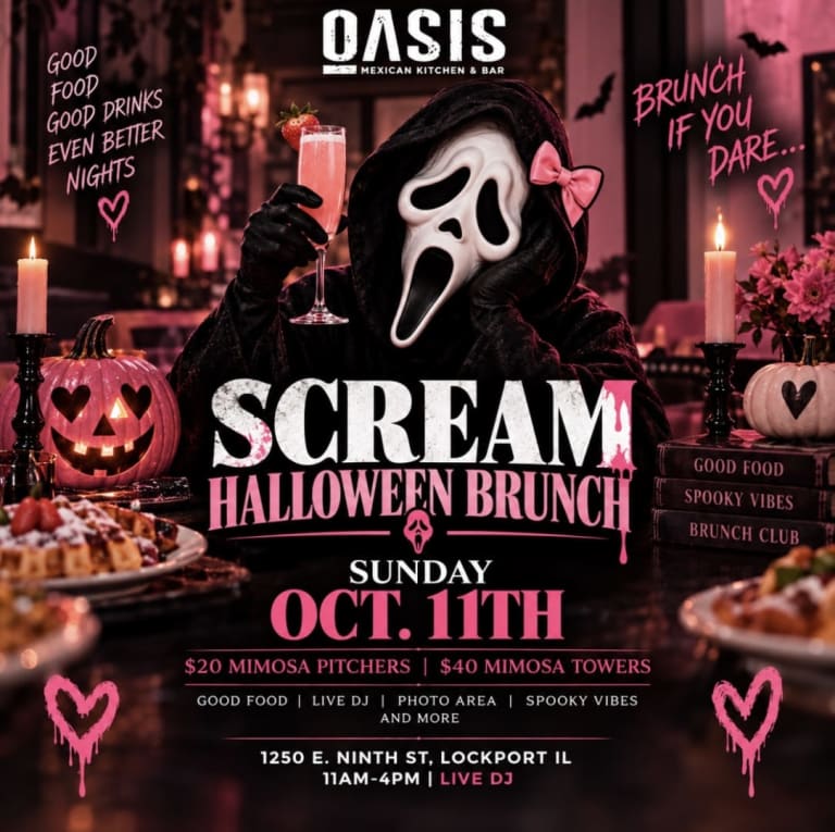 Event - HALLOWEEN BRUNCH W/ SCREAM - Lockport, Illinois - October 11, 2026 | concert tickets