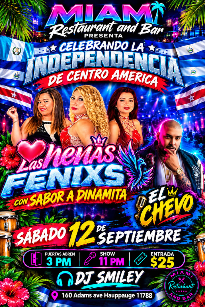 Event - Las nenas Fenix’s y el chevo en vivo - Hauppauge, New York - September 12, 2026 | concert tickets