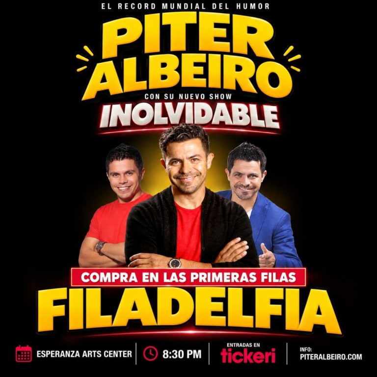 Event - Piter Albeiro NUEVO SHOW Inolvidable En Filadelfia - Philadelphia, Pennsylvania - October 17, 2026 | concert tickets