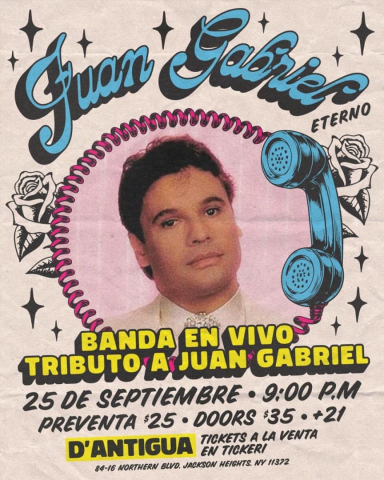 Event - Juan Eterno - Tributo a Juan Gabriel  en New York  (Banda en vivo) - jackson heights, NY - Fri, September 25, 2026} | concert tickets