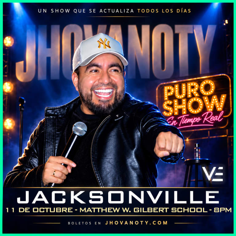 Event - Jhovanoty Puro Show en Jacksonville - Jacksonville, FL - Sun, October 11, 2026} | concert tickets